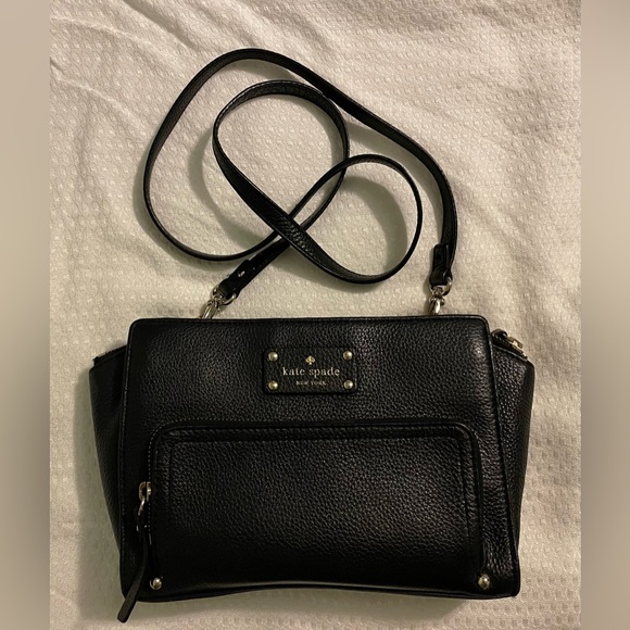 Kate Spade New York Baxter Street Sevilla Leather Crossbody - Picture 2 of 7
